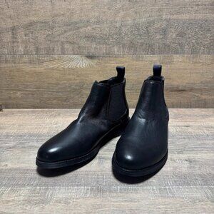 Vince Camuto Laken Black Leather Chelsea Boots Men's Size 8